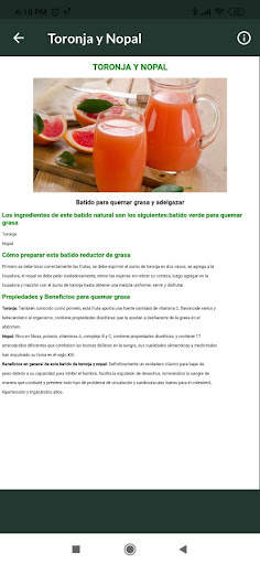 Jugos Quema Grasa screenshot 2