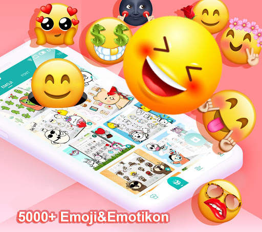 Kika Keyboard - Keyboard Emoji screenshot 1