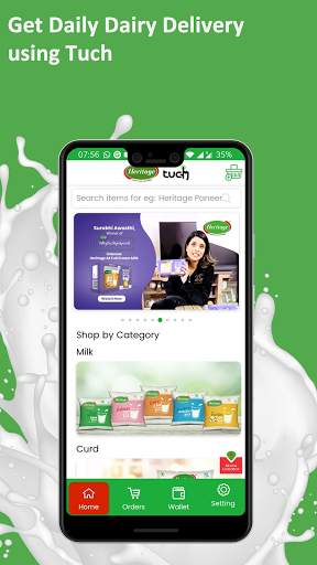 HeritageTUCH-Milk Delivery App screenshot 2