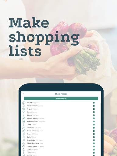 Create Recipes and Shopping Lists - Plant Jammer screenshot 15