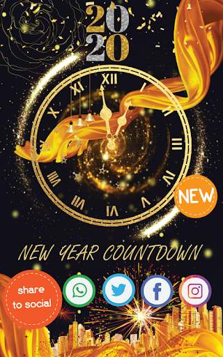 Happy New Year 2021 Countdown screenshot 1