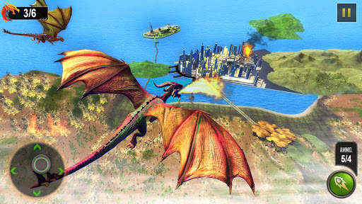 Flying Dragon Hunting Simulator Games screenshot 5