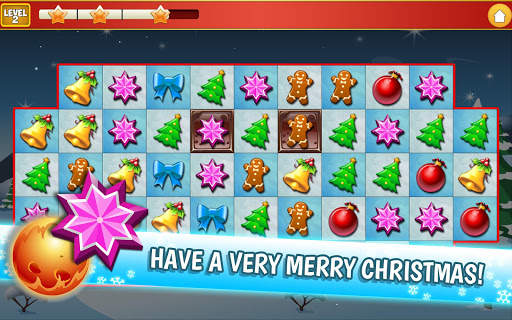 Christmas Crush Holiday Swapper Candy Match 3 Game स्क्रीनशॉट 15