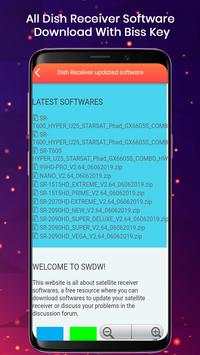 All Dish Receiver  Software Download with Biss key screenshot 2