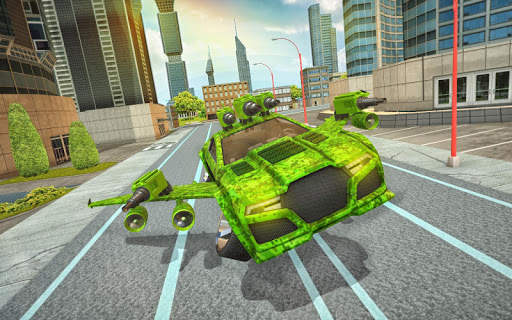 Us Army Futuristic Flying Car War screenshot 4