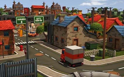 Toon 3D Parking Delivery Dash screenshot 2