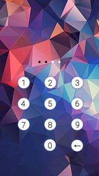 Green AppLock Theme Origami screenshot 3