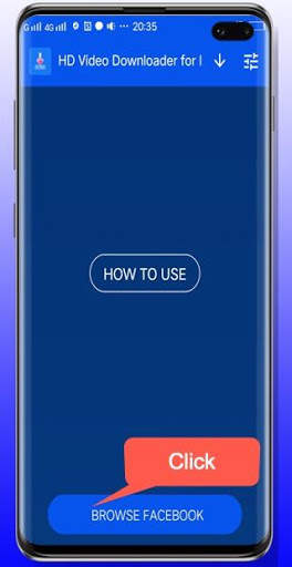 HD Video Download for Facebook screenshot 1