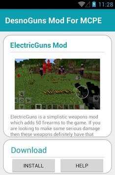 DesnoGuns Mod For MCPE screenshot 4
