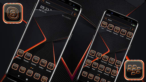 Orange Light Launcher Theme screenshot 4