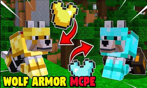 Wolf Armor Addon for Minecraft PE screenshot 2