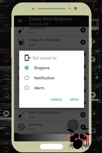 Classic Rock Ringtones Music for Cell phone free screenshot 2