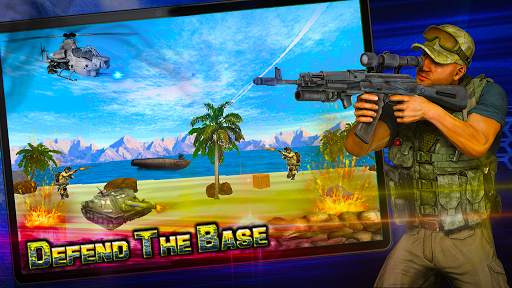 Gun Shoot War: Base Defense screenshot 1