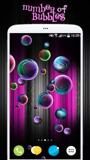 Magic Bubbles Live Wallpaper screenshot 4