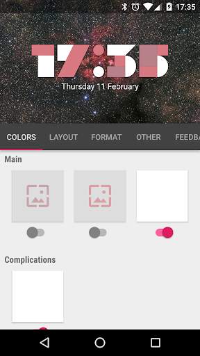 FORM Clock Widget screenshot 3