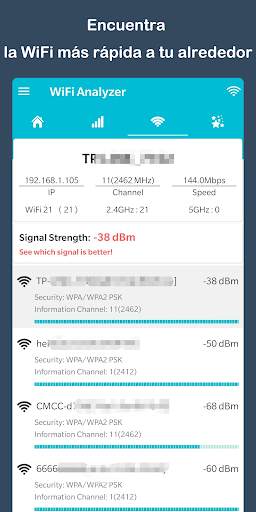 Analizador WiFi - Prueba WiFi screenshot 4