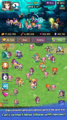 Hero Evolution 2 : Ninja Girls screenshot 3
