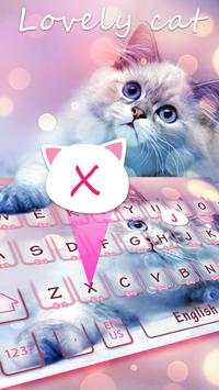 Lovely cat Keyboard screenshot 1