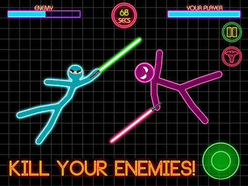 Stickman Fighting: 2 Player Funny Physics Games screenshot 2