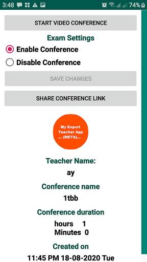 My Expert Teacher App (META) screenshot 2