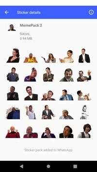 Meme Sticker Pack For Whatsapp screenshot 4