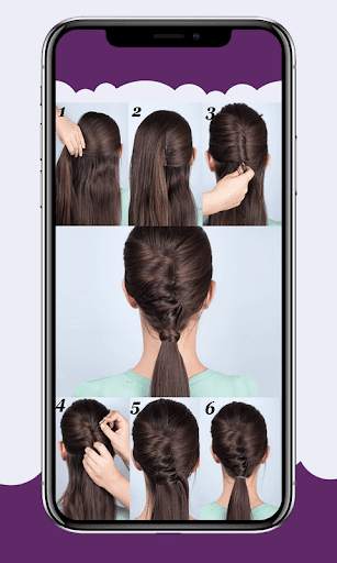 Girls Hairstyles Step by Step screenshot 4