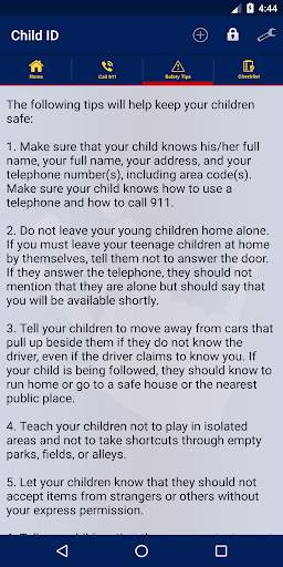 FBI Child ID screenshot 4