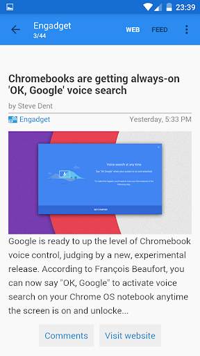 gReader | Feedly | News | RSS screenshot 7