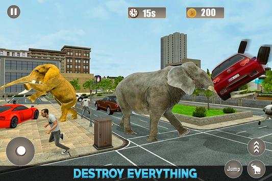 simulateur d'éléphant: ville déchaînée screenshot 9
