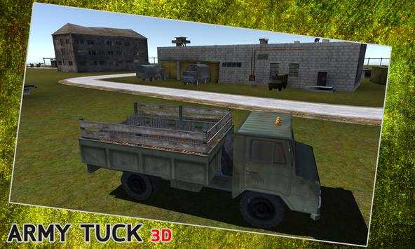 Military Truck Driving Simulator 2017 screenshot 3
