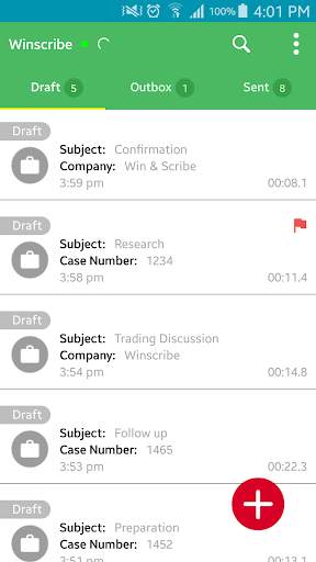 Winscribe Professional screenshot 1