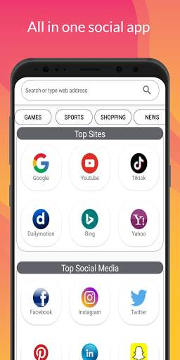 All in one social media app screenshot 1