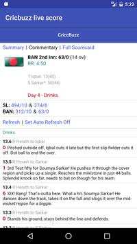 Live Cricket Score screenshot 3