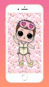 Cute Surprise Lol Dolls Wallpaper screenshot 2