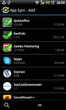 App Sync screenshot 2