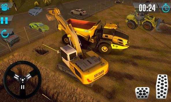 Excavator City Construction 3D- Sand Excavator Sim screenshot 3