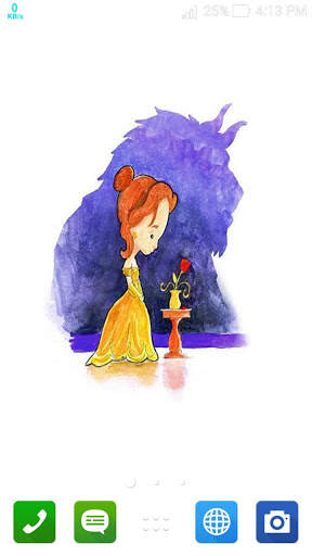 HD Beauty Beast Wallpaper 1 تصوير الشاشة