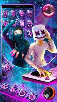 Cool, Dj, Galaxy, Man Theme & Live Wallpaper screenshot 3