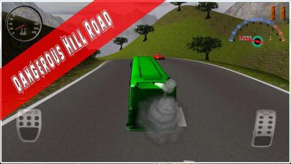 Dangerous Road Bus Drive screenshot 2