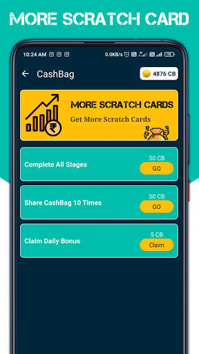 CashBag - Scratch To Win Money & Free Recharge स्क्रीनशॉट 4