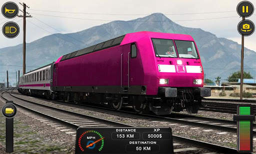 Euro Train Simulator Game; Rail Driving 3D screenshot 3