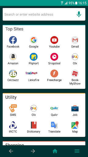 X Browser - Fast Downloading screenshot 3