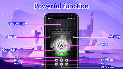 Super Flashlight - Notification & Morse screenshot 6