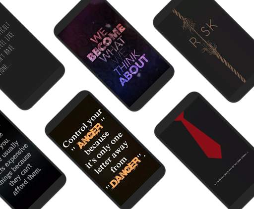 Black Quotes Wallpaper Offline screenshot 2