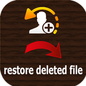 restore deleted files icon