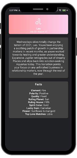 Horoscope - Daily Zodiac & Facts screenshot 5