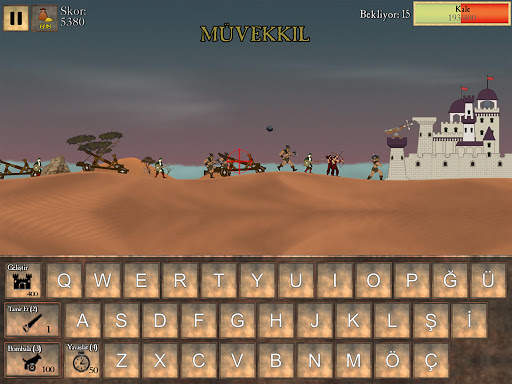 Yazı Defansı - Yazı Yazma Oyunu screenshot 8