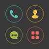 Simple Color Atom Theme أيقونة