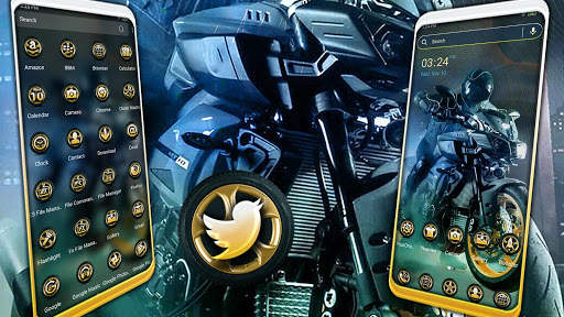 Sports Bike Launcher Theme screenshot 1