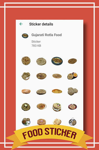 Food Stickers for whatsapp screenshot 3